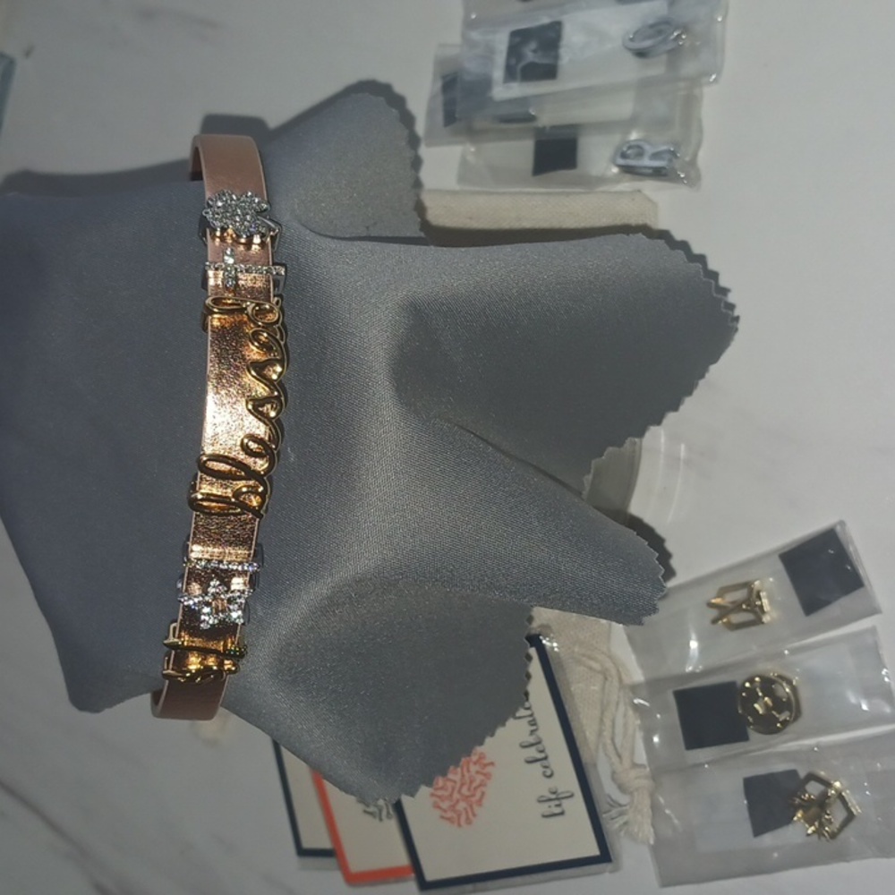 Keep Collective Leather Strap Bracelet With Charms ✨️
